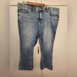 Torrid Crop Flare Leg Jeans